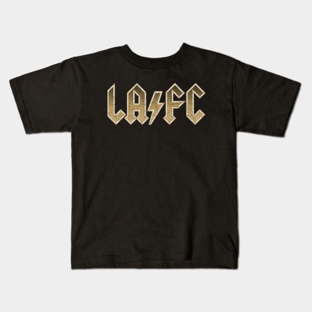 Rock with LAFC! Vintage Kids T-Shirt by TheAestheticHQ